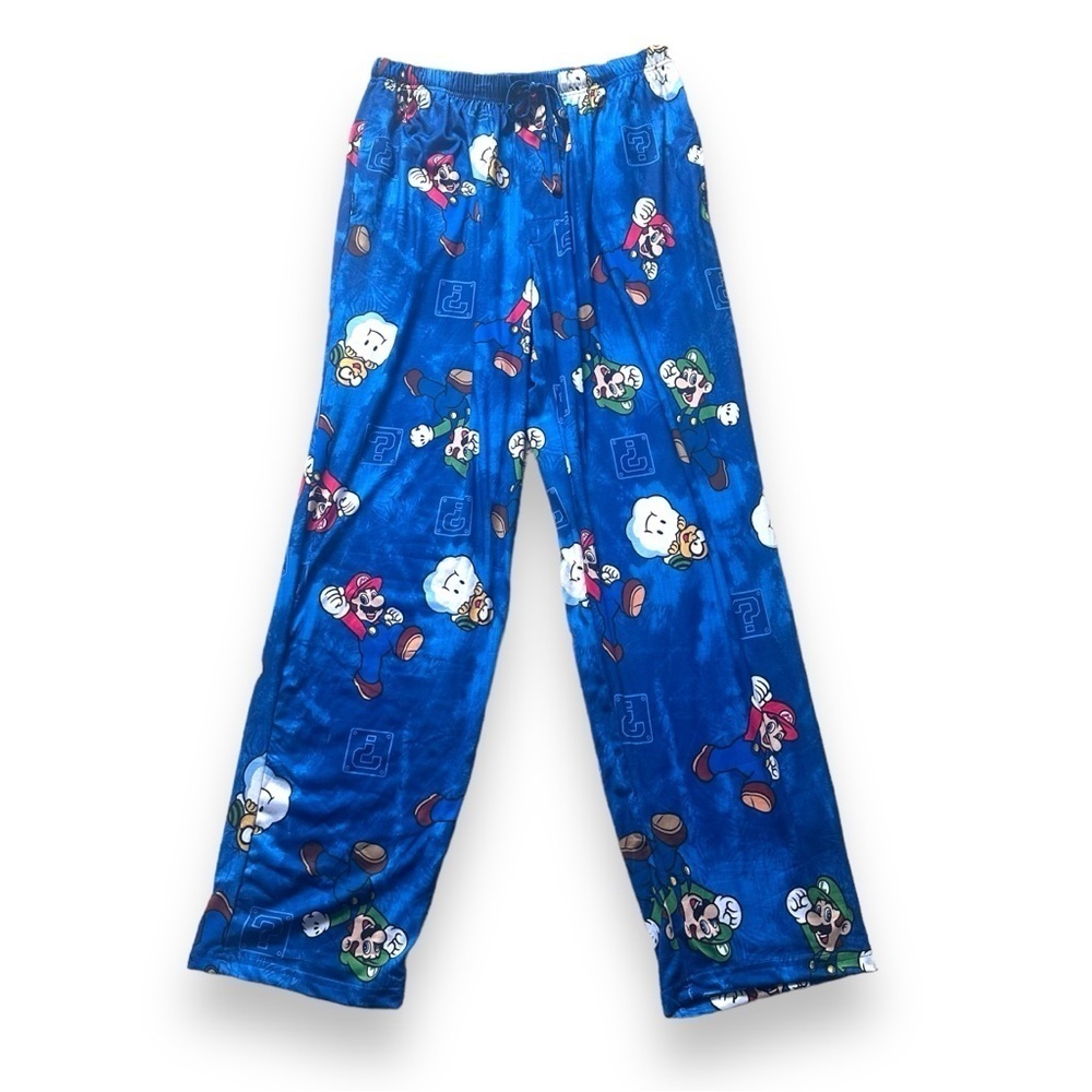 Official Super Mario Bros. Pajama Pants - Large - Picture 5 of 8
